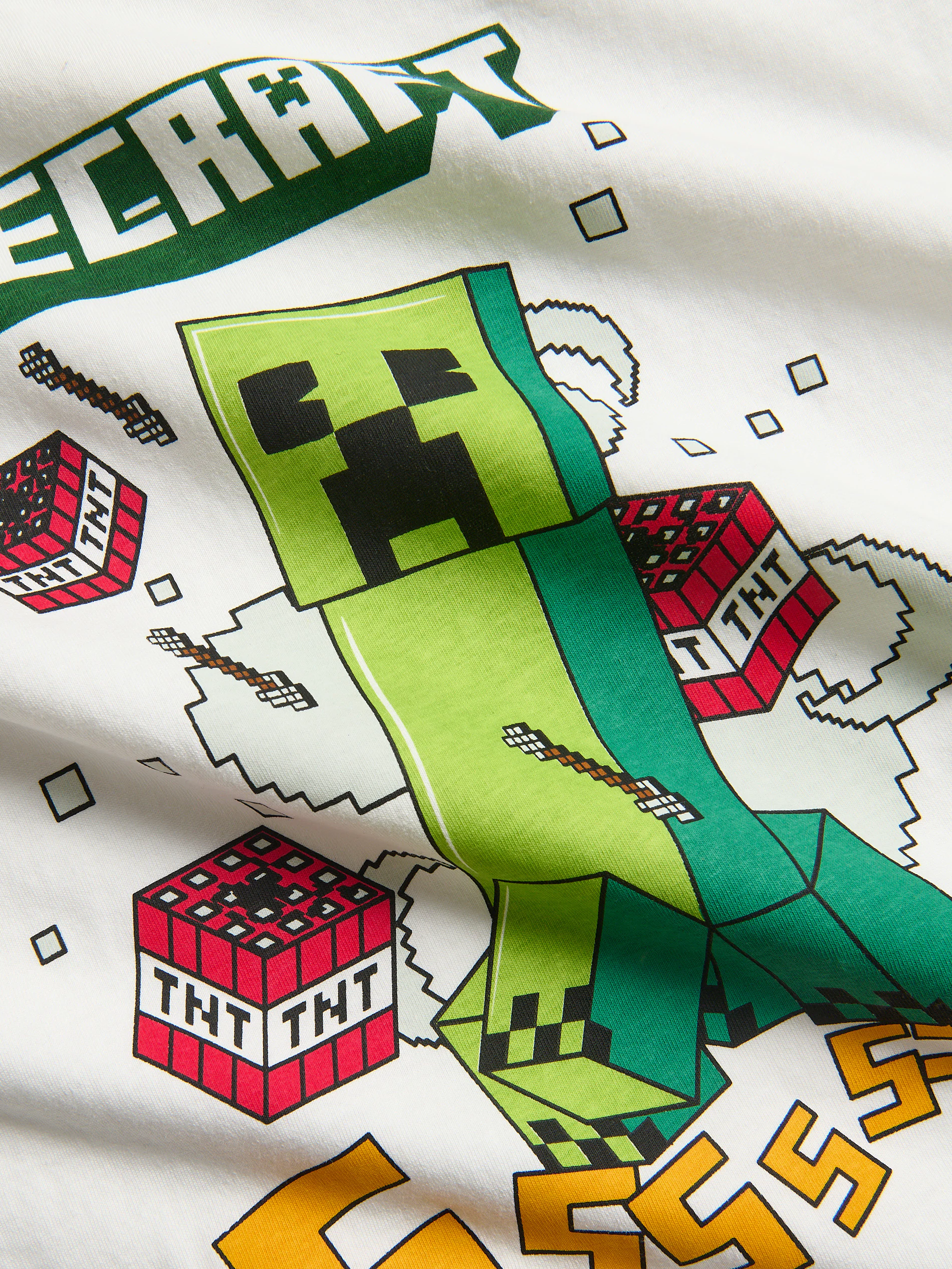T-Shirt aus Baumwolle Minecraft