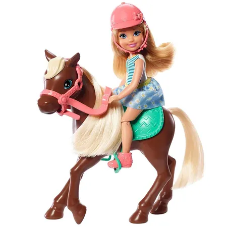 Barbie Chelsea Puppe & Pony, blond