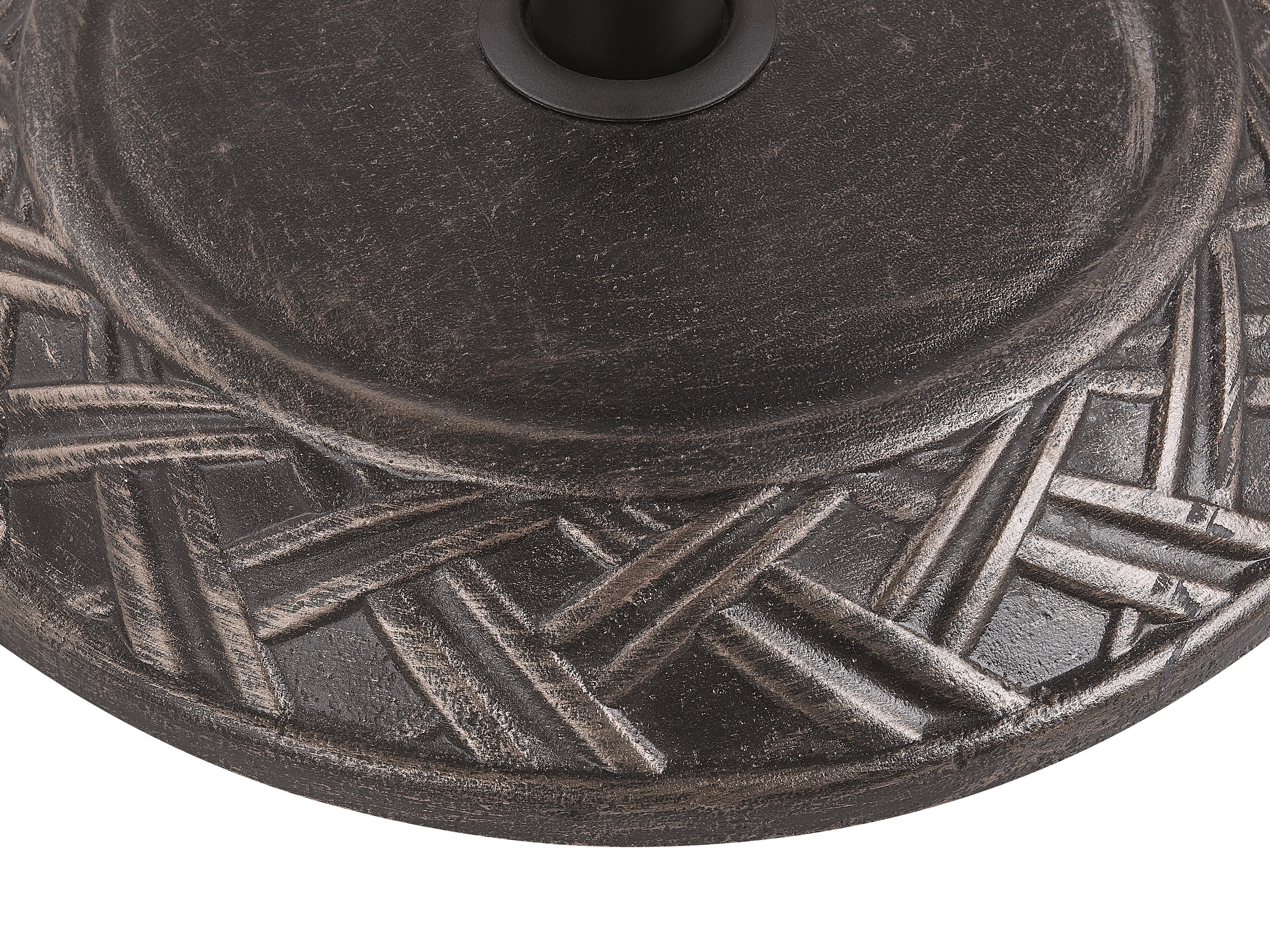 Parasolvoet CAPACI Bruin Rond 21 kg