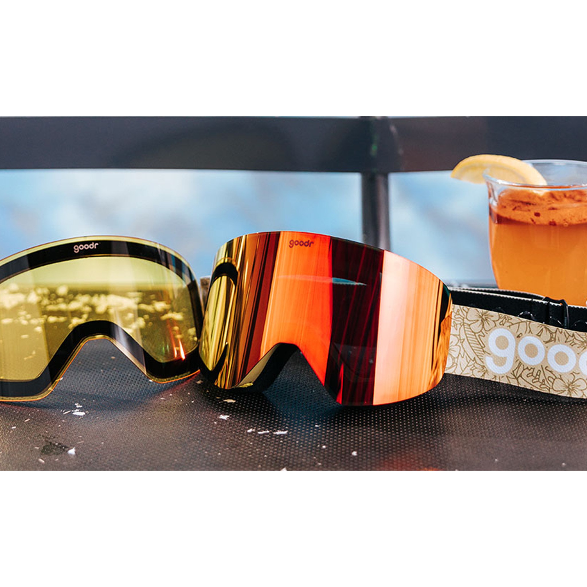 Goodr Sunglasses Snow G Here for the Hot Toddies