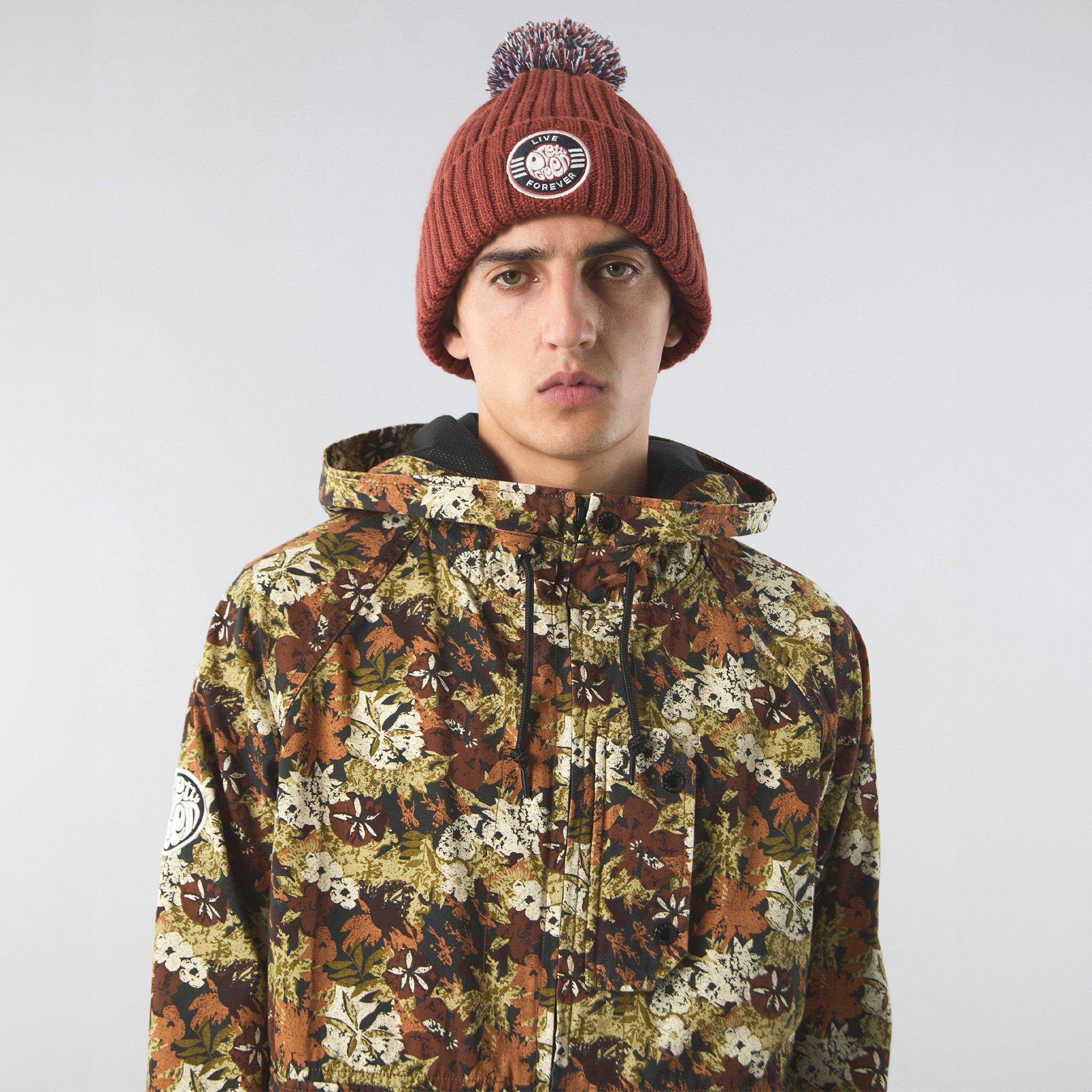 Pretty Green Live Forever Bobble Hat