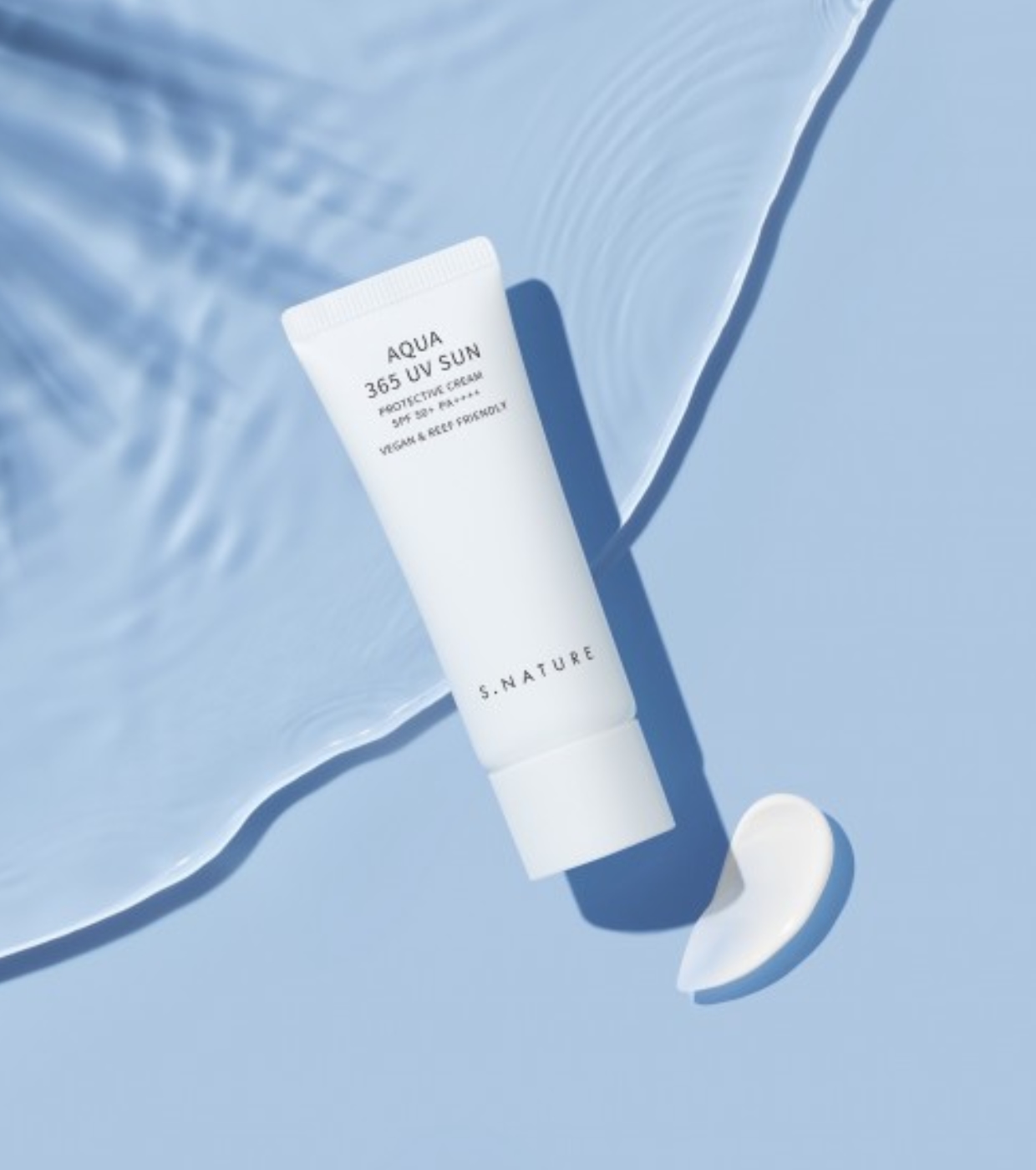 S. Nature - Protetor solar facial ultraleve SPF50+ PA++++ Aqua 365