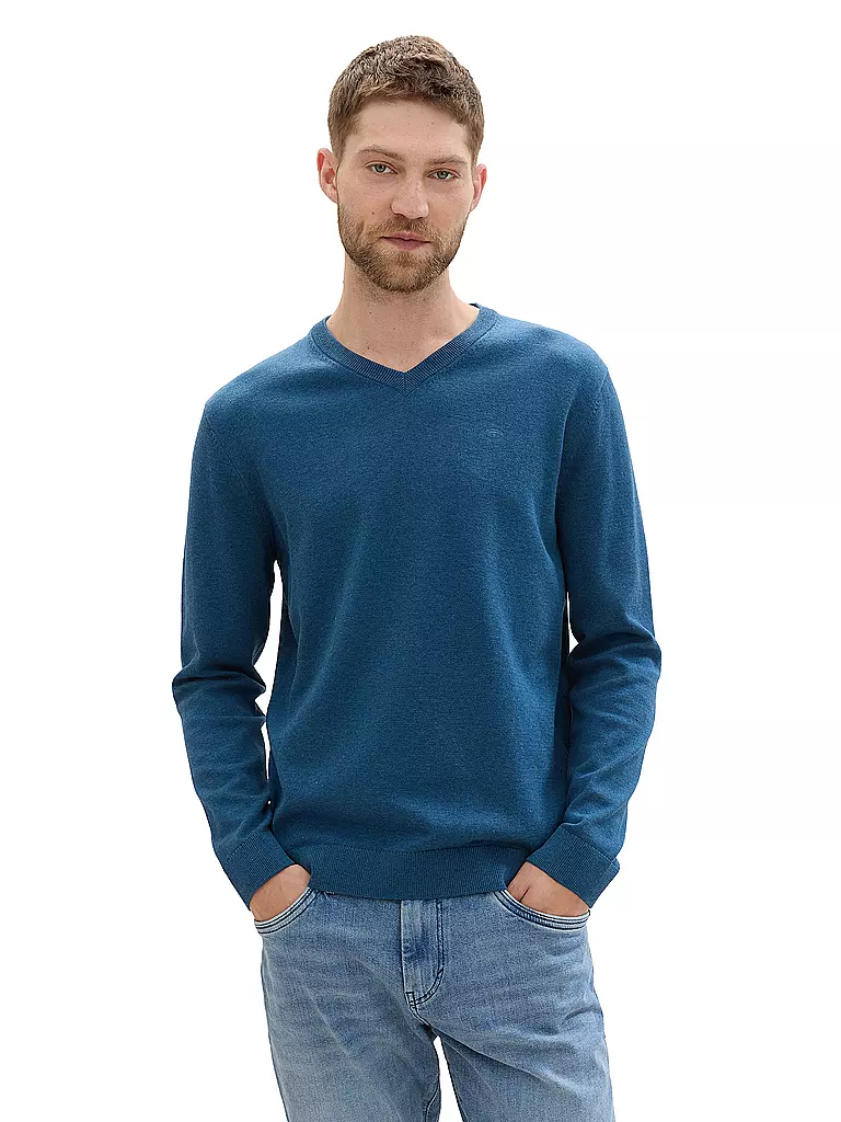 TOM TAILOR Pullover  blau