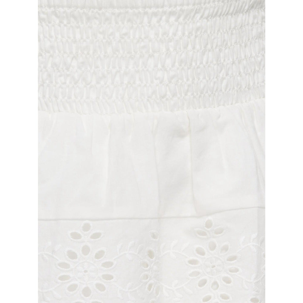 Køb kids ONLY Cloud Dancer Koglou Life Emb Layered Nederdel Wvn