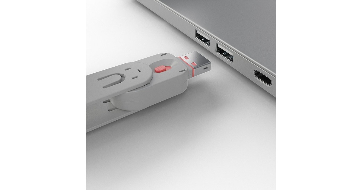LindyUSB Port Blocker diefstalbeveiliging  (Pink, 4-pack)