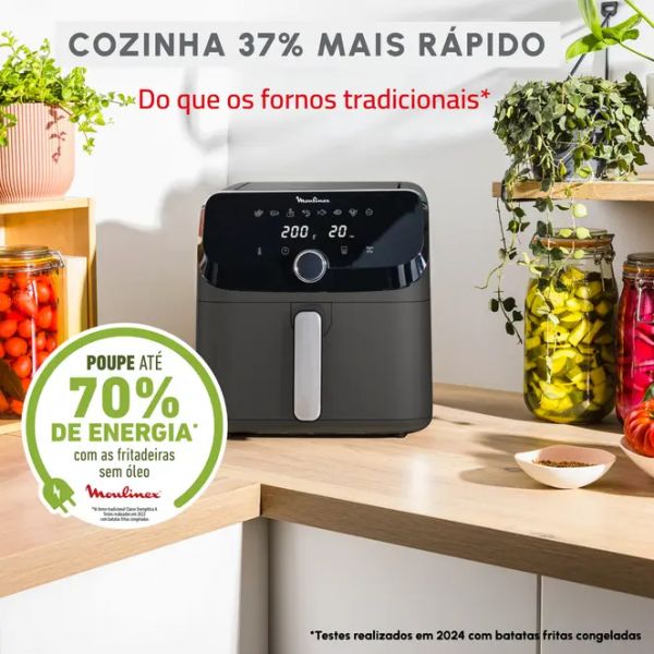 Fritadeira Moulinex Air Fryer Easy Fry Mega 7.5L