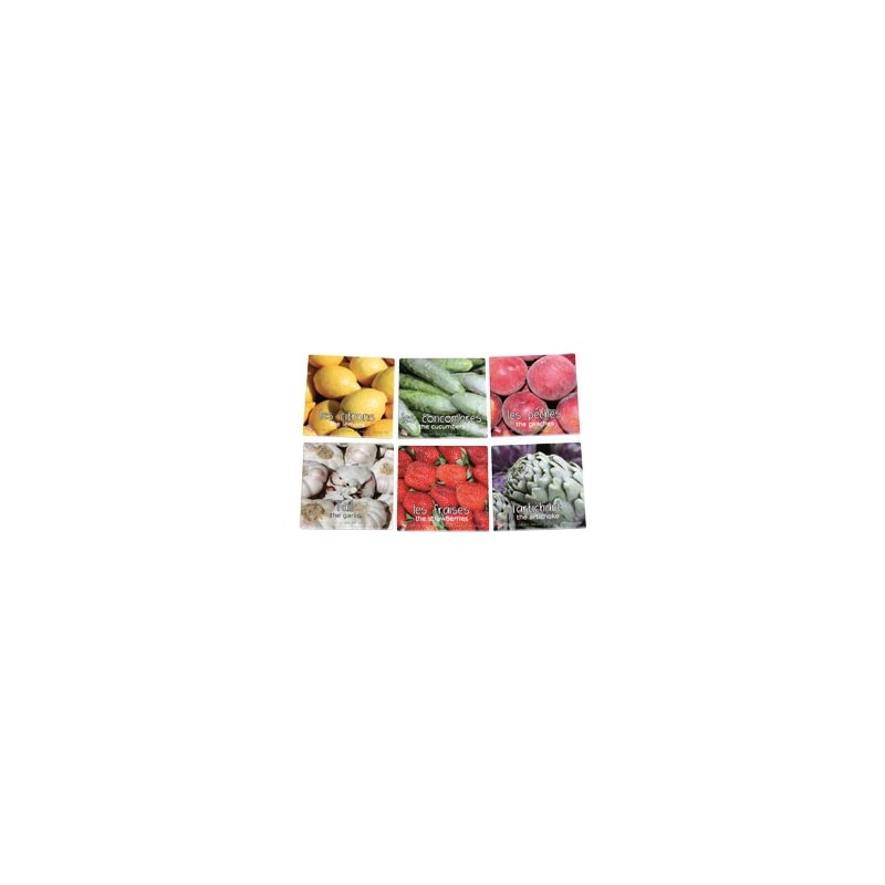 Mémo Nature - les fruits et légumes