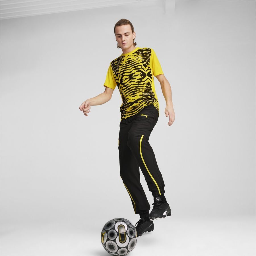 Puma Maillot d’avant-match à manches courtes Borussia Dortmund Homme