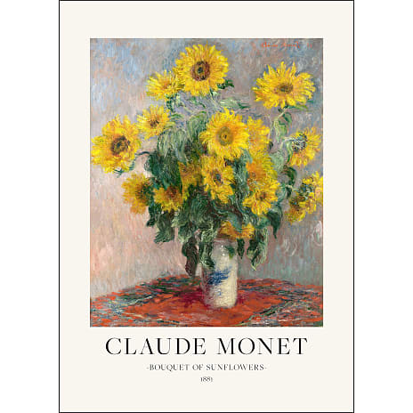 Bouquet Of Sunflowers - 50x70 cm