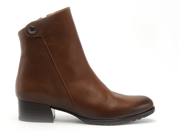 Golden brown boots bottine plates femme 500 marron