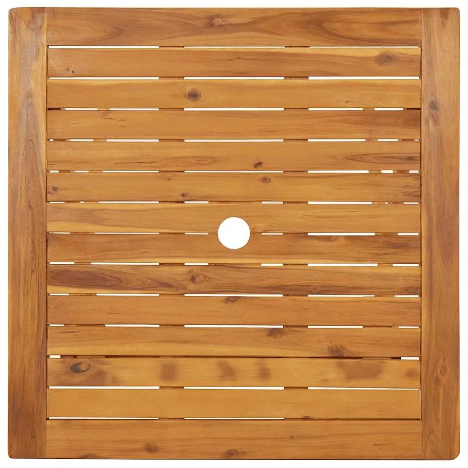 vidaXL - Tuintafel - Bruin - Hout