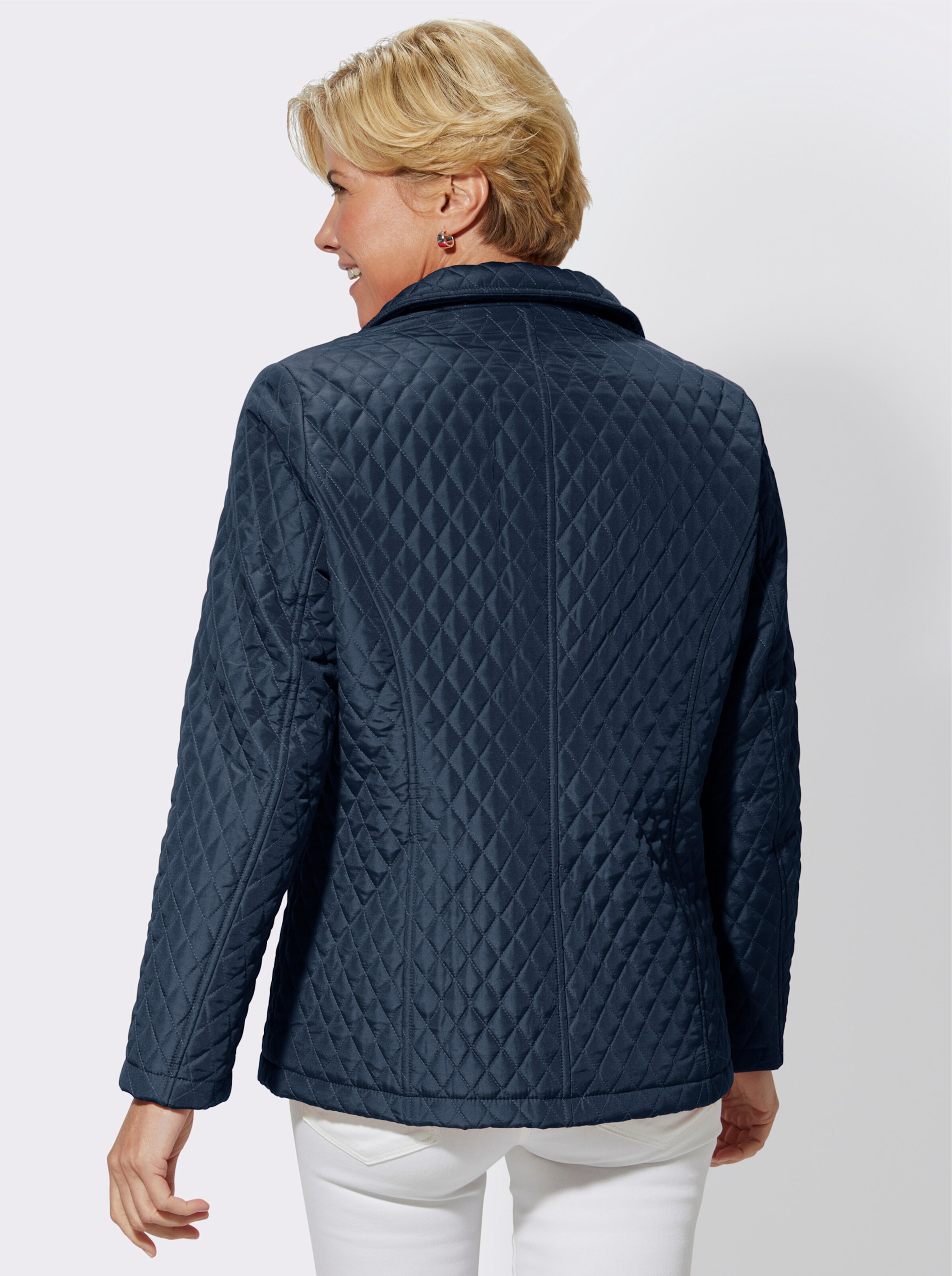Steppjacke mit großen Taschen