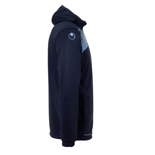 Jaqueta com capuz Liga 2.0 Uhlsport azul marinho/azul claro