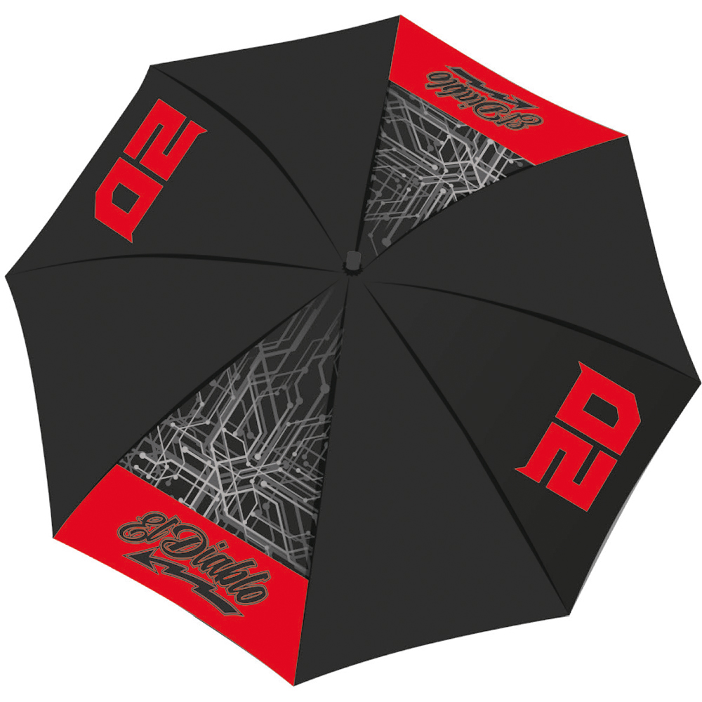Fabio Quartararo - Parapluie Cyber 20 Noir / Rouge