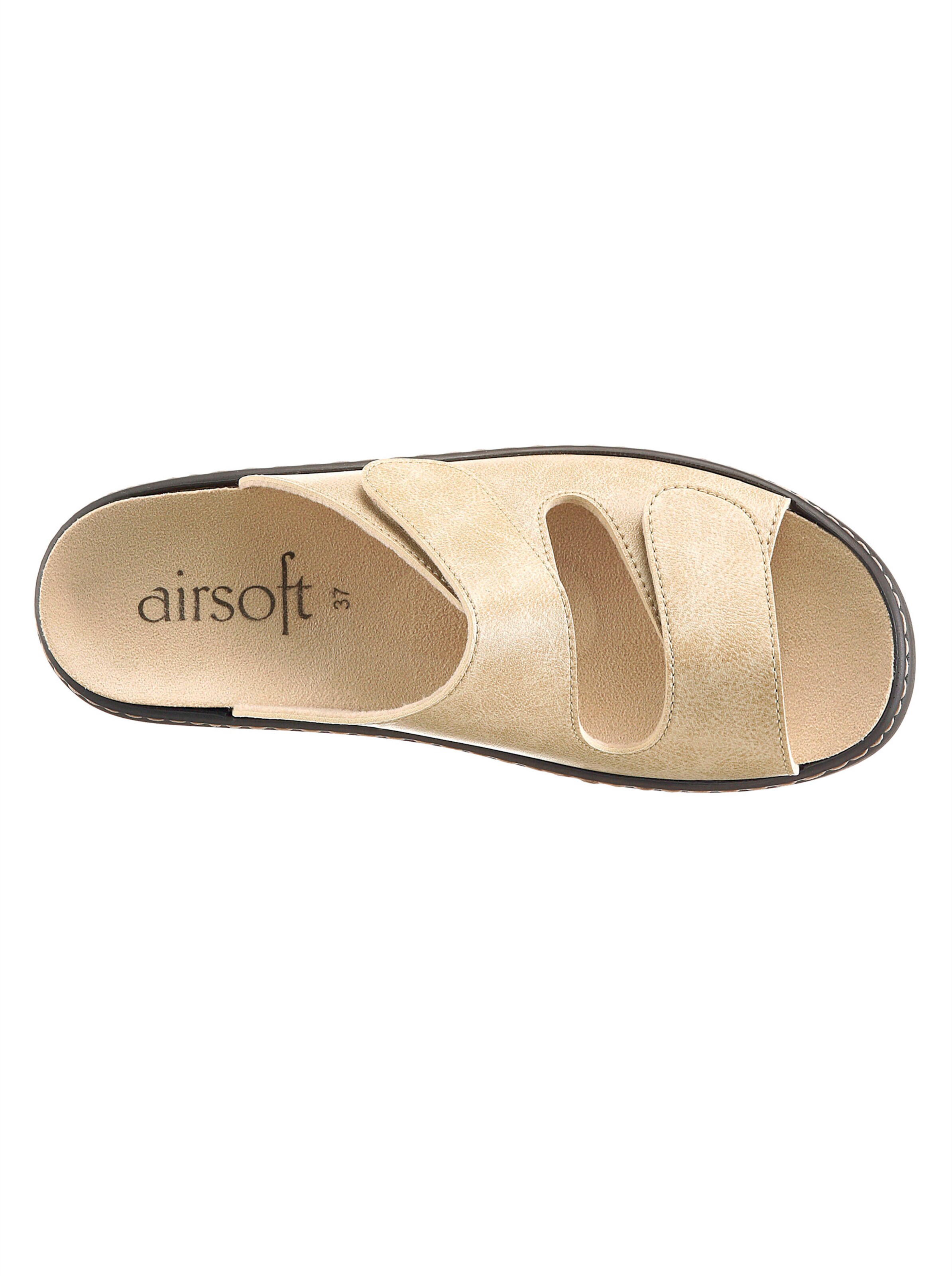 airsoft comfort+ Pantolette in beige