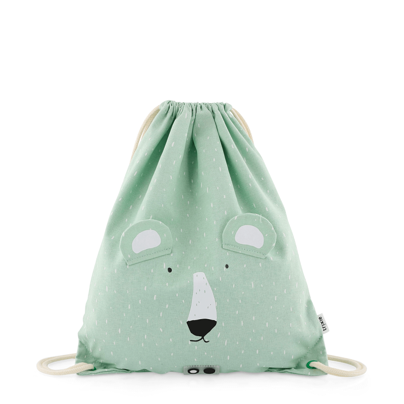 Sac à dos à corde enfant 40 cm Mr. Polar Bear