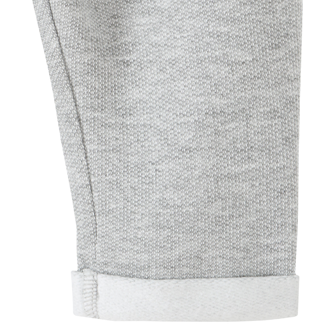 Topomini Baby Jogginghose aus strukturiertem Material grau