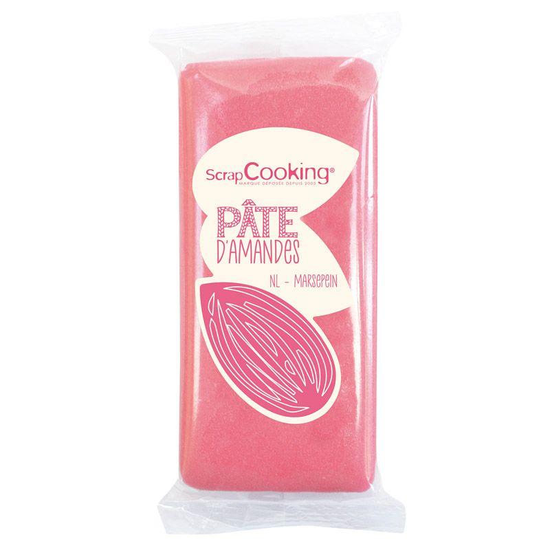 Pâte d'amande - Rose - 200 g Scrapcooking