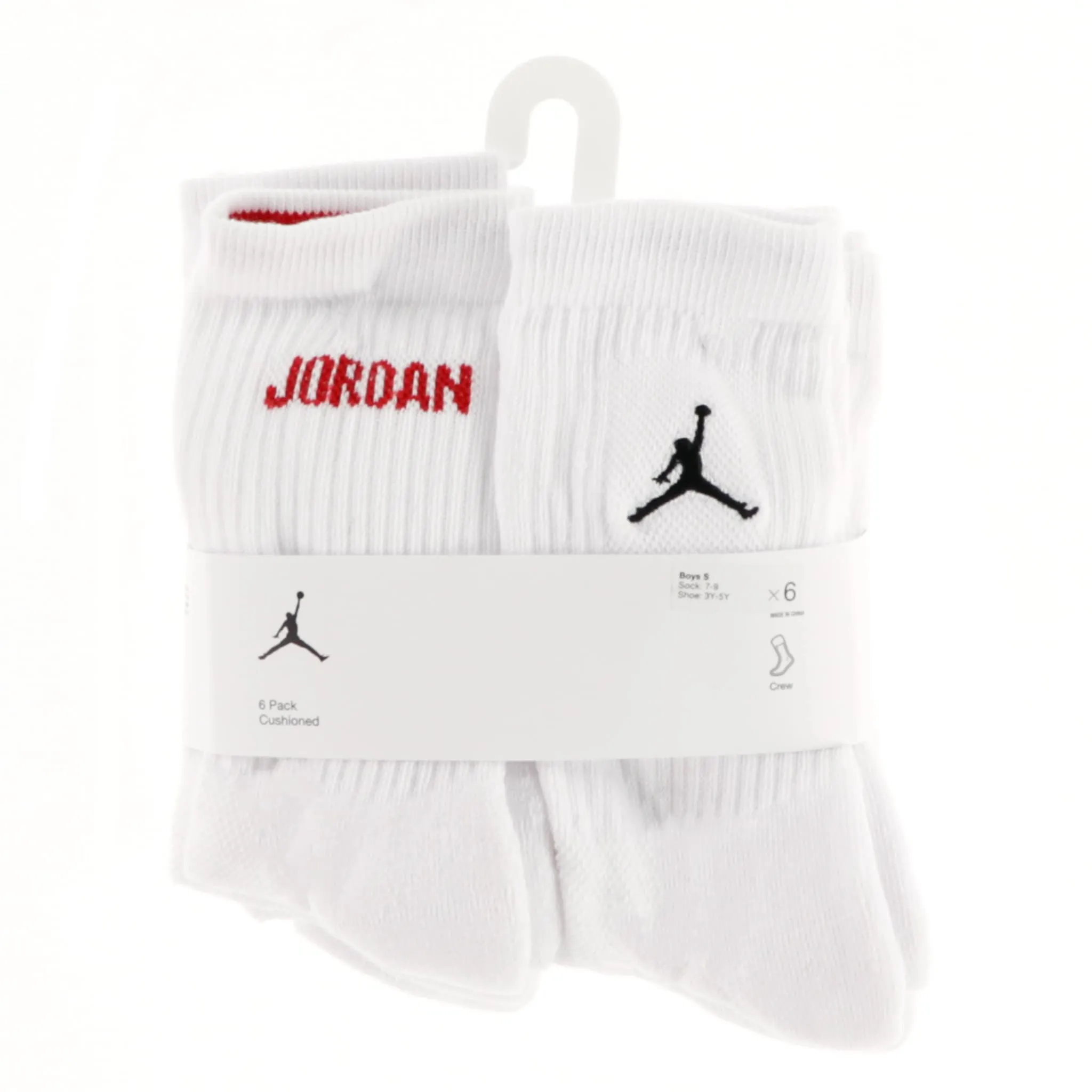 Jordan Bas Jordan Paquet de 6 Crew Pointures 3-7J