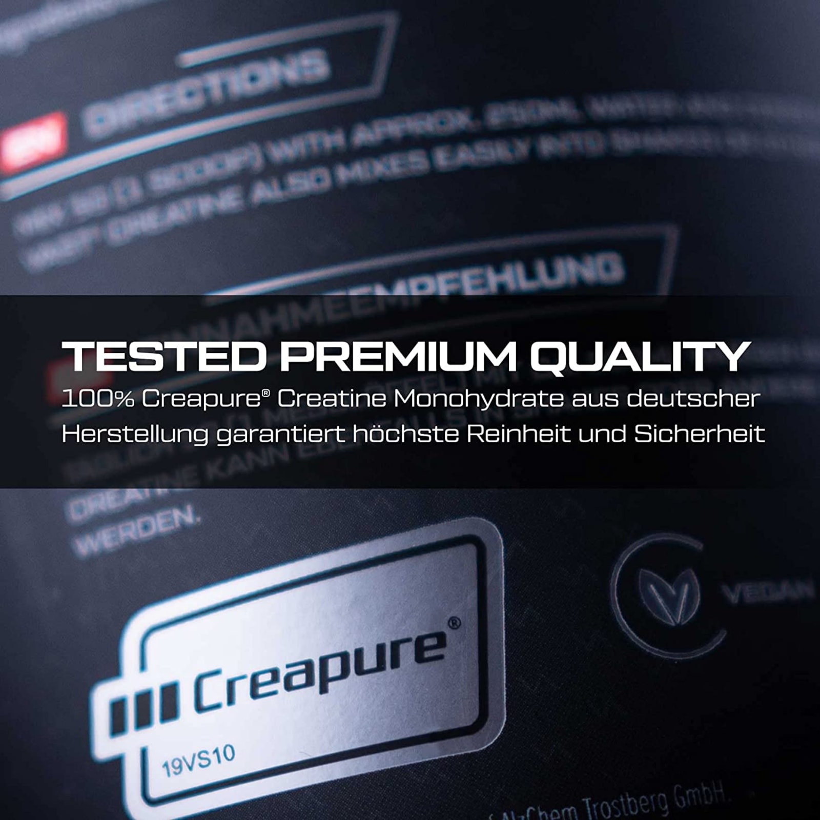 Creatine Monohydrat Powder (Creapure®) (300g)