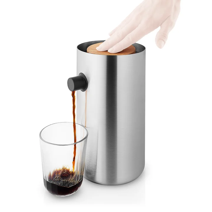 Eva Solo - Nordic Kitchen Pumpthermoskanne, Edelstahl