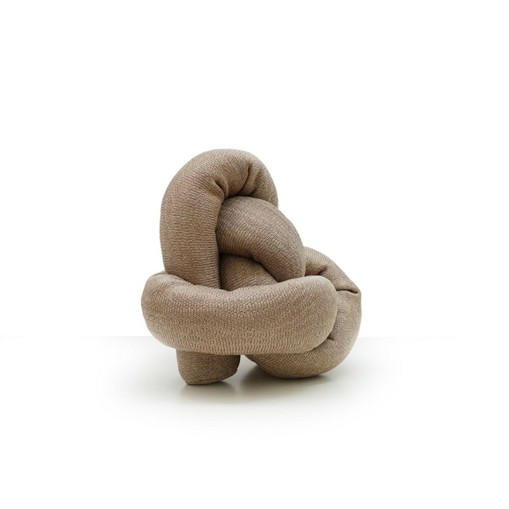 Nousii - jouet d'occupation pour chien à nouer, mocca, 130x4x4cm