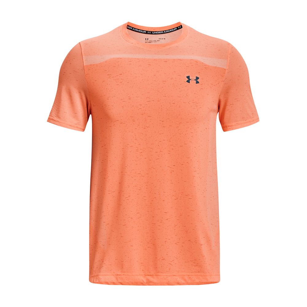 Under Armour SEAMLESS - Maillot Homme orange