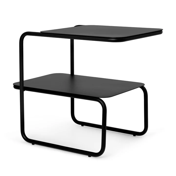 Ferm Living - Level Beistelltisch, schwarz