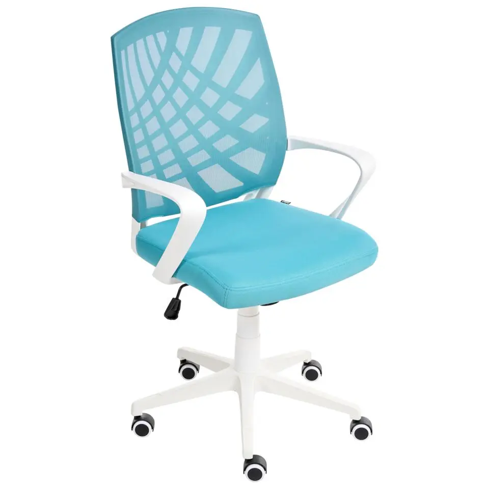 BONNY - Bureaustoel - Blauw - Polyester