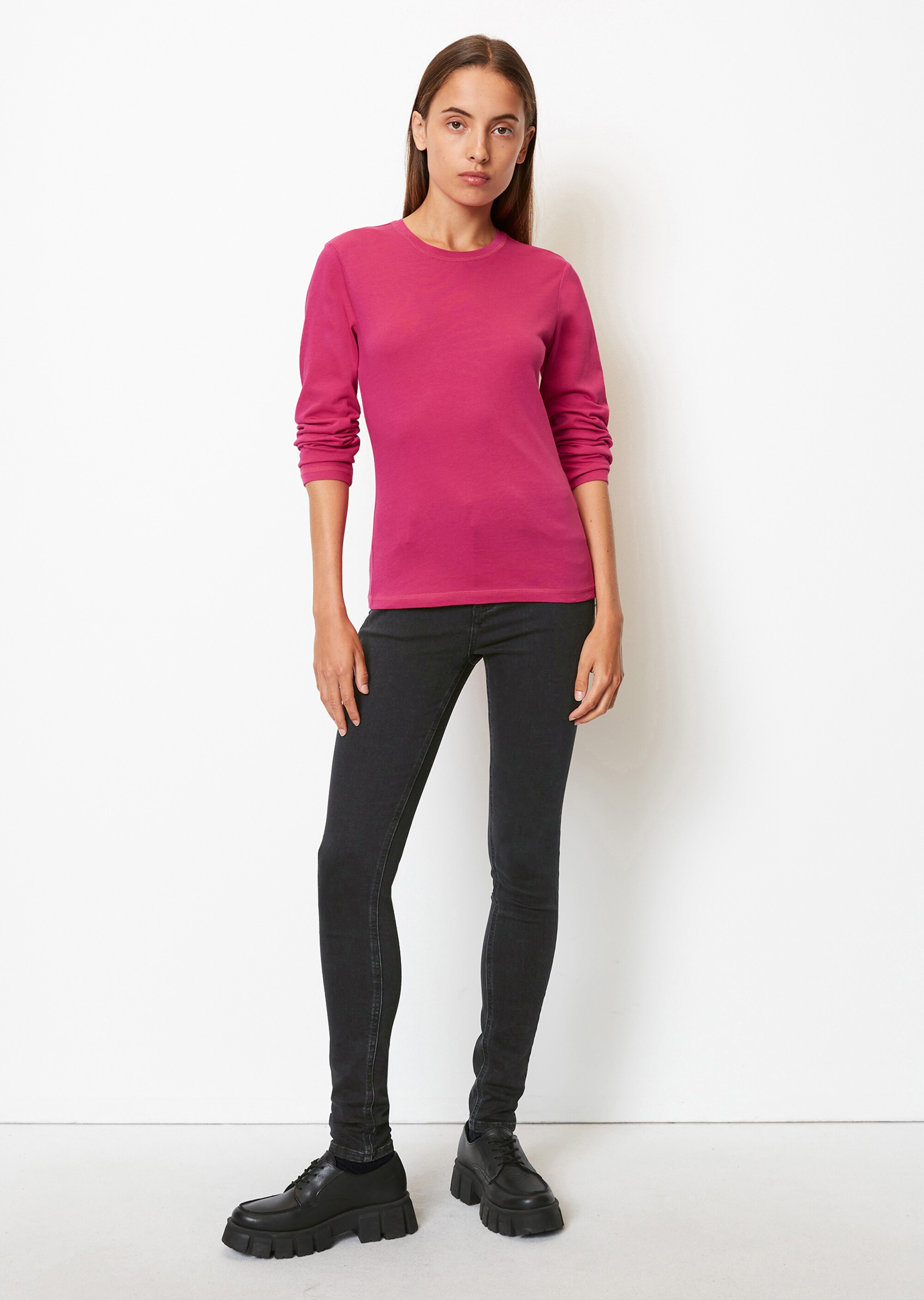 Longsleeve slimaus Organic Cotton Jersey