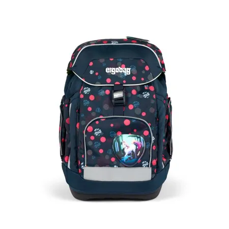 ergobag MAXI Schulrucksack-Set PhantBärsiewelt REFLEX GLOW, 6-teilig