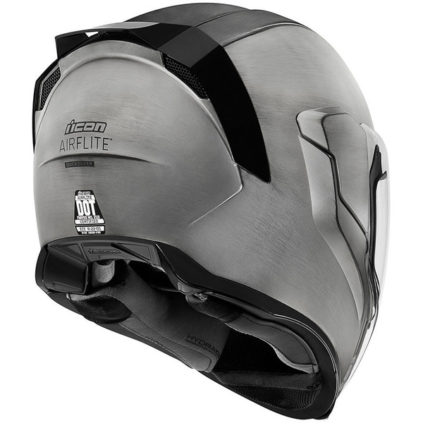 Icon - Casque Airflite Quicksilver Gris / Noir