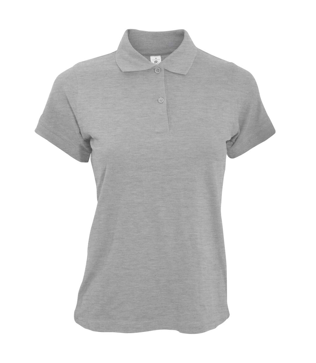 B&C - Polo à manches courtes SAFRAN PURE - Femme (Gris) - UTBC104