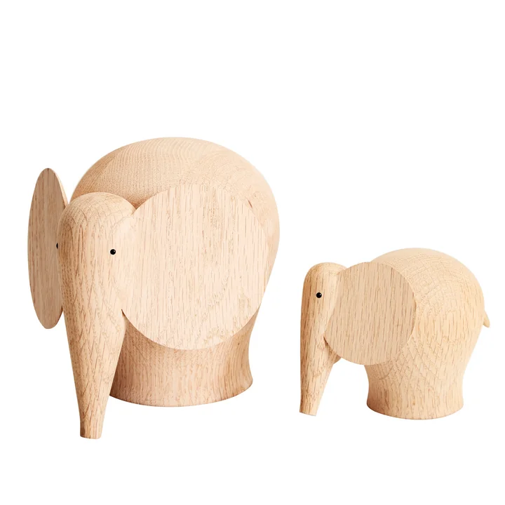 Woud - Nunu Elephant, Eiche matt lackiert / medium