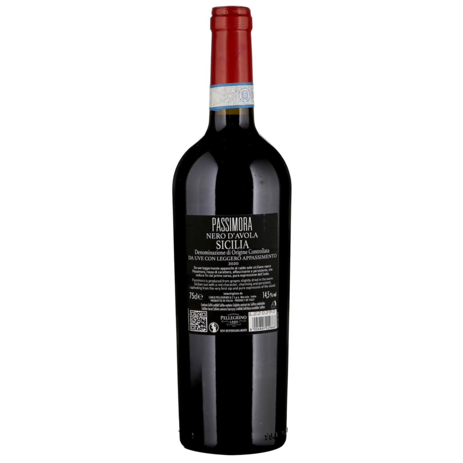 Sicilia DOC Nero d'Avola Passimora -75cl