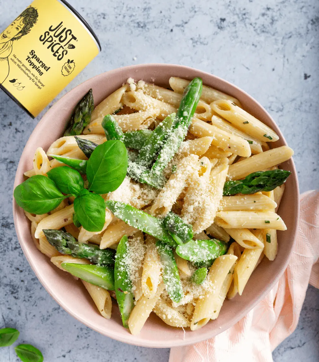 Spargel Topping