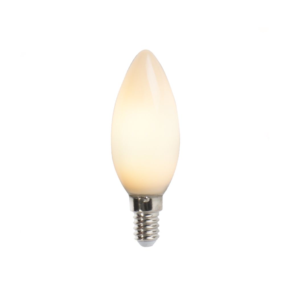 E14 LED kaarslamp B35 opaal 2W 180 lm 2350K