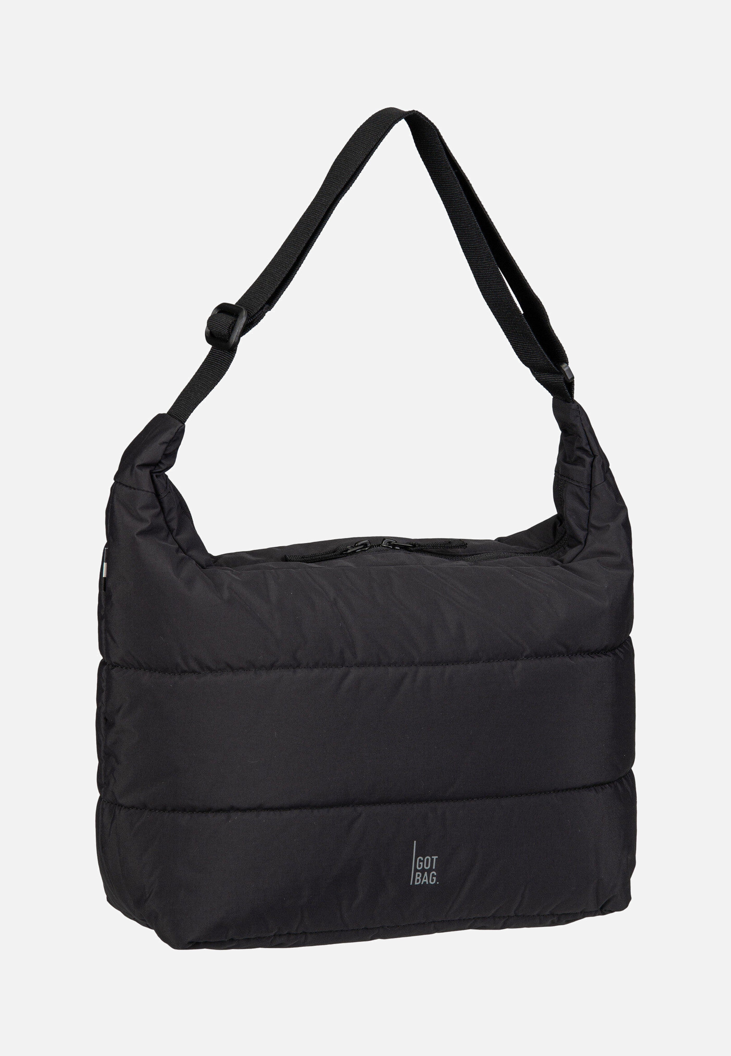 Puffer Square Bag Large Monochrome Black - Hobo Bag