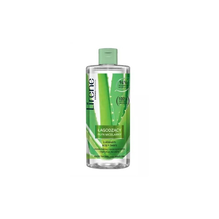 Lirene Beruhigendes Mizellenfluid mit Aloe 400 ml