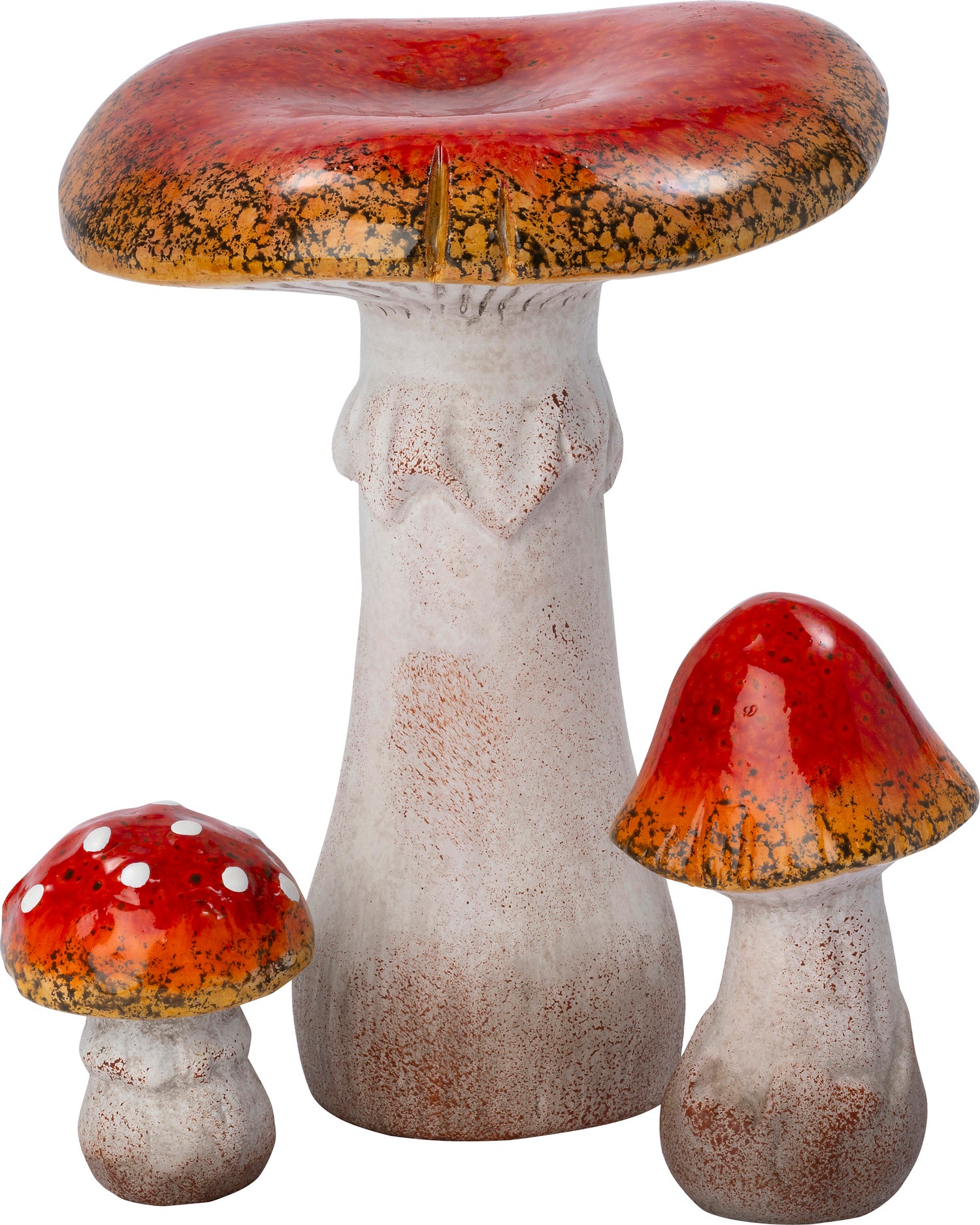 Intratuin tuinbeeld Bello paddenstoel multi 6 x 6 x 7 cm