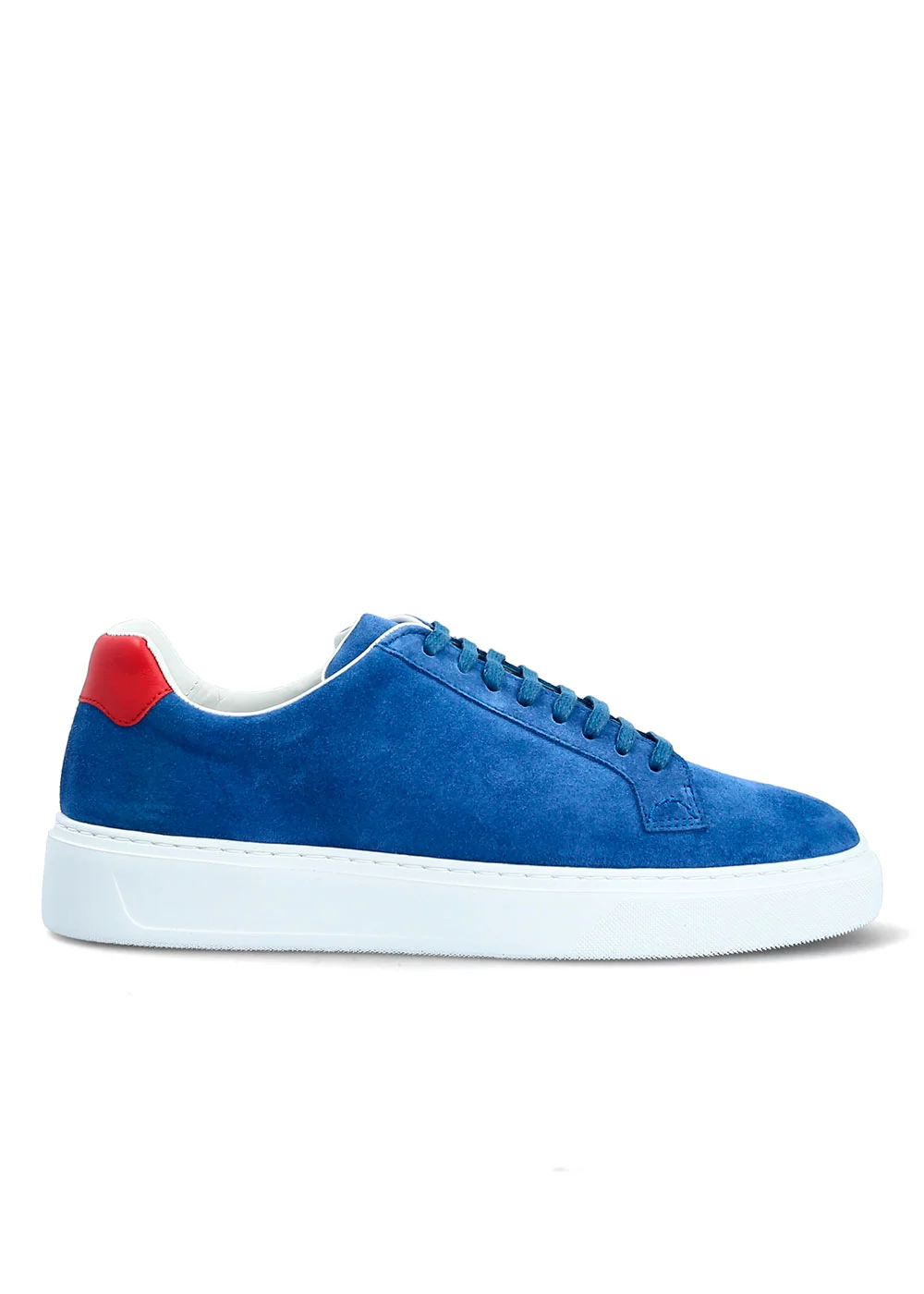 BASKET OTELLO 2 VELOURS BLEU