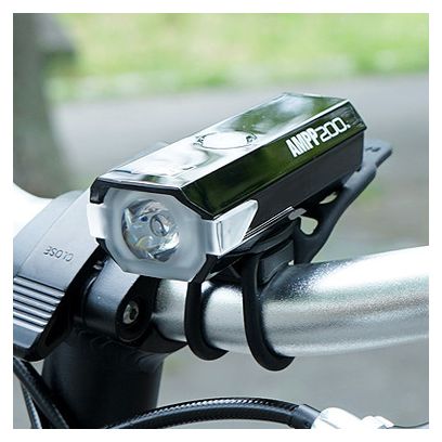 Éclairage Avant Cateye AMPP 200 Noir