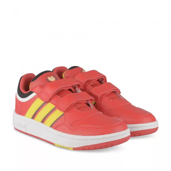 Baskets ROUGE ADIDAS Hoops 3.0 Superhero