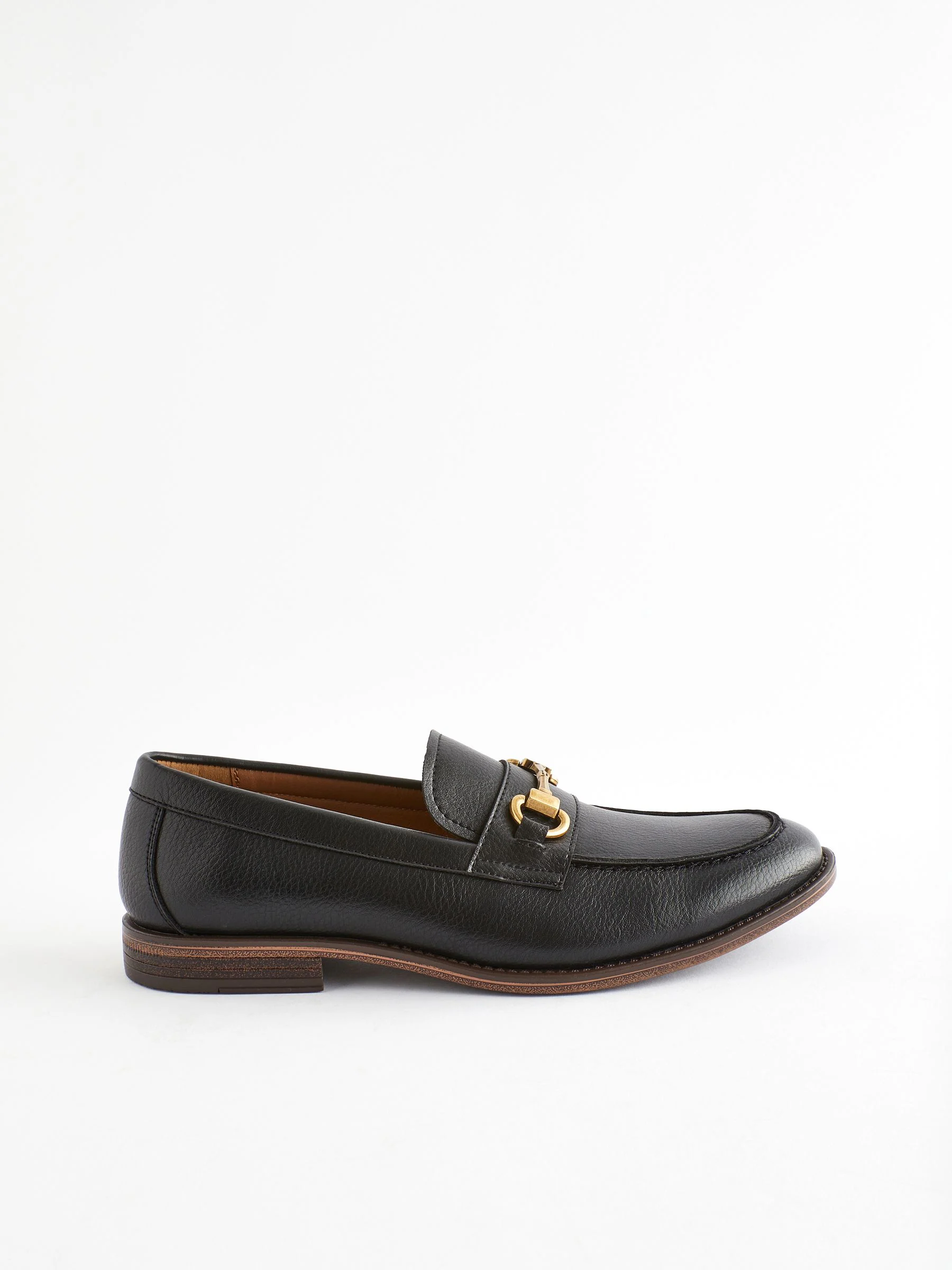 Zwart - Loafers met trens-bies