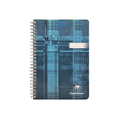 Clairefontaine - Carnet de notes à spirale - A5 - 180 pages - petits carreaux