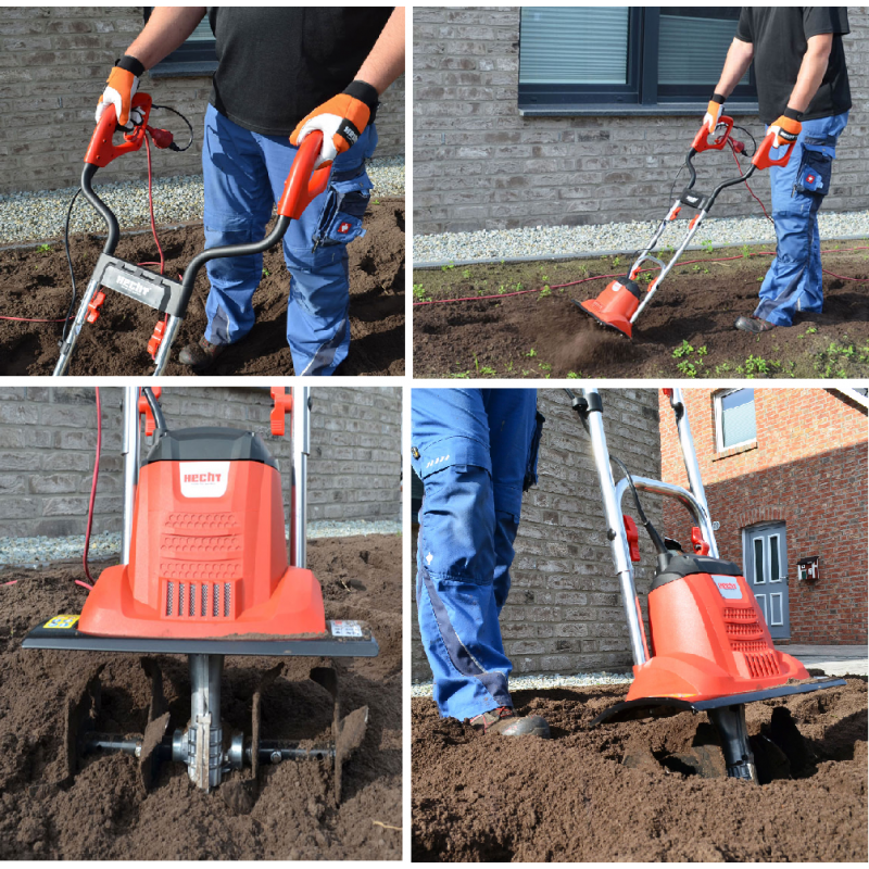 H 738 motobineuse houe de jardin electrique 1000w