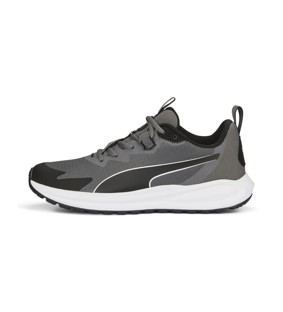Tênis de trilha Puma Twitch Runner cinza