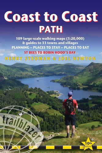 Coast to Coast Path Trailblazer Walking Guide 10e: St Bees to Robin Hoods Bay (Paperback)
