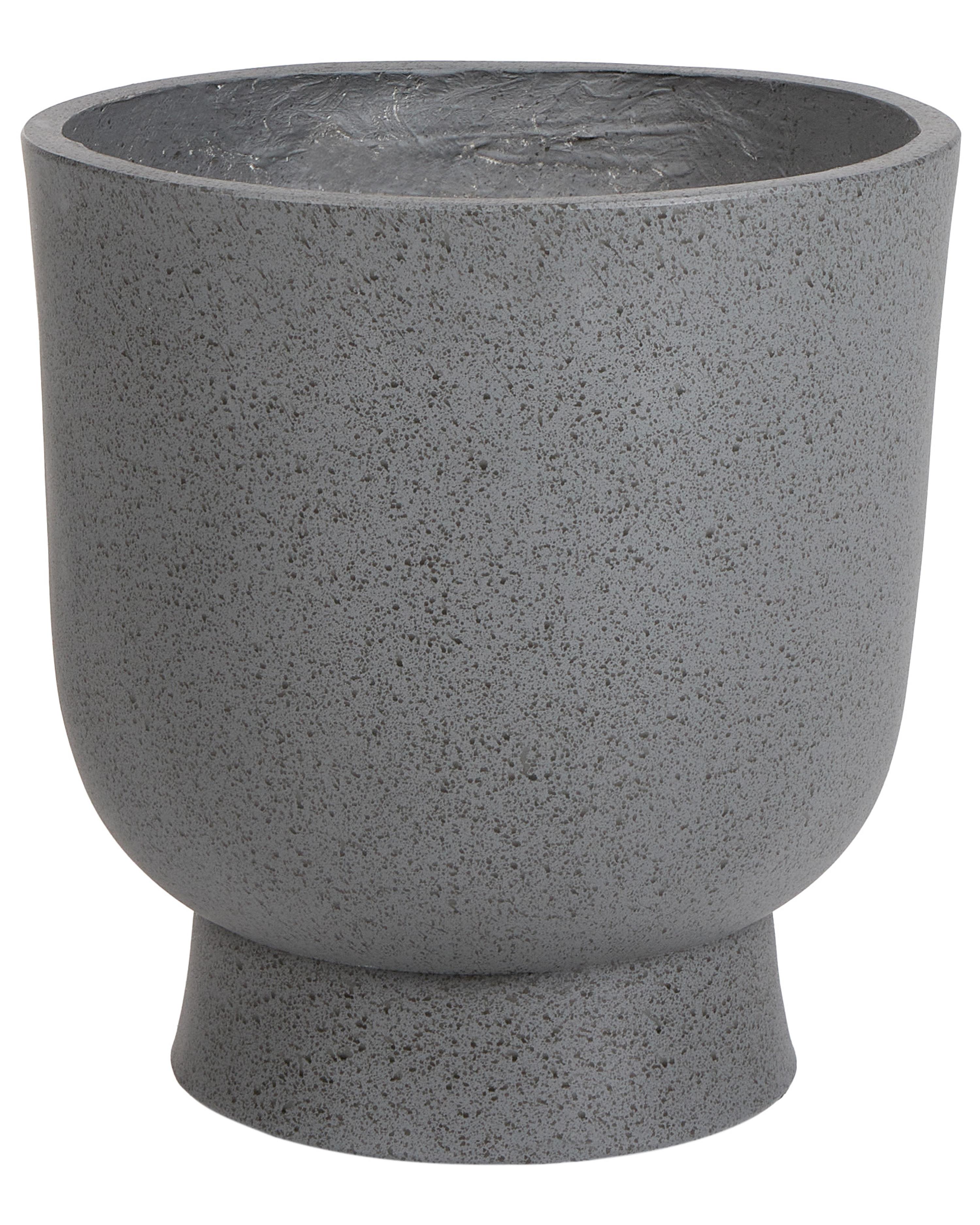 Bloempot GINKGO 36 cm Grijs beton-effect