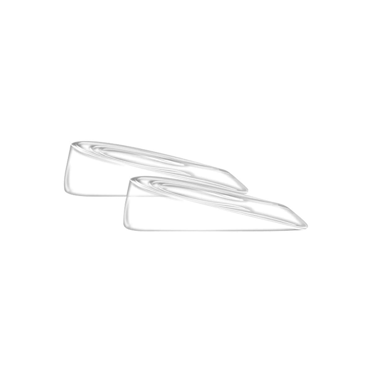 Mannlig modell silikon usynlig heightening innleggssåler 1 par Gjennomsiktig Inner height increase: 2 cm